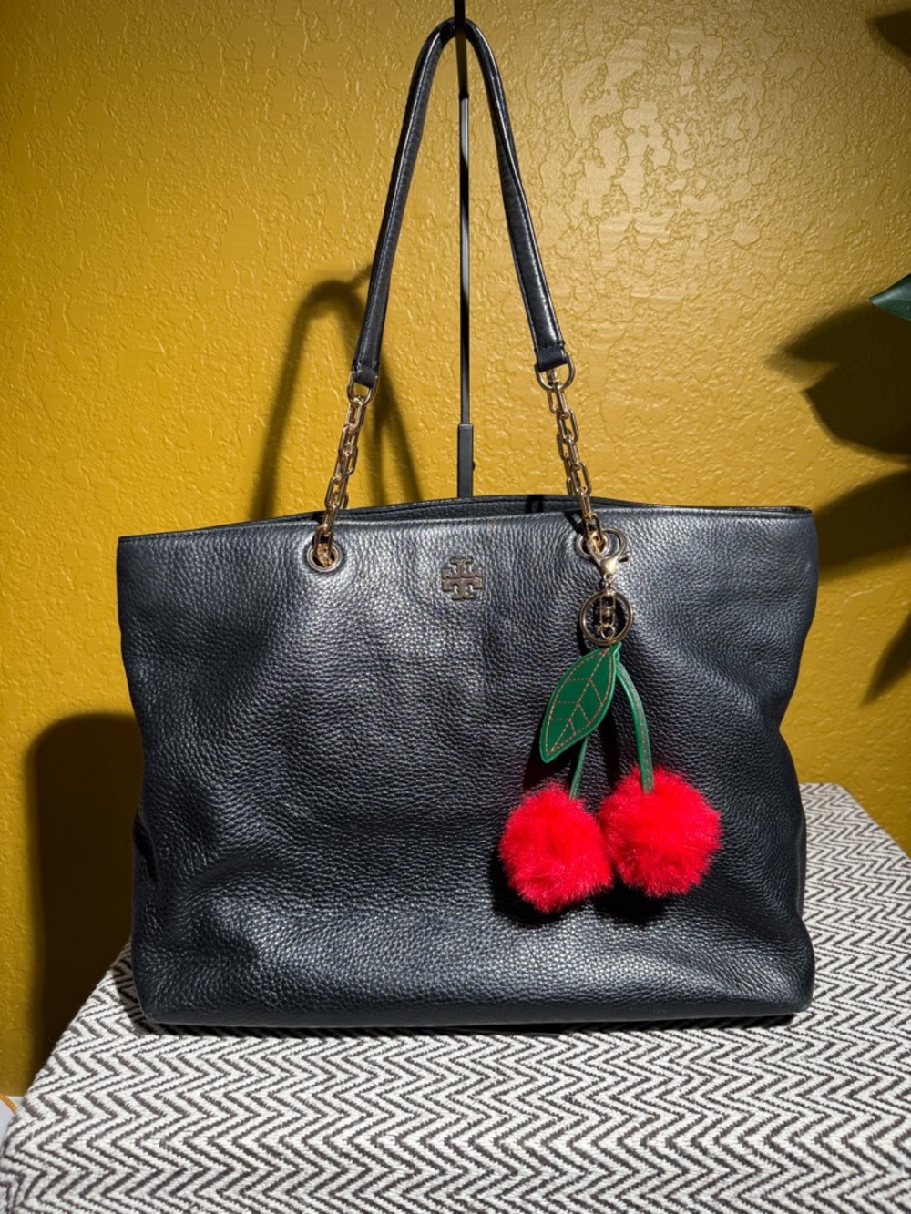 Plush Cherry Pom-Pom Bag Charm - Choice of One - Picture 7 of 9